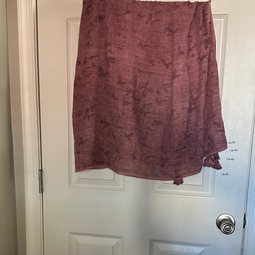 Chic Plum Scarf